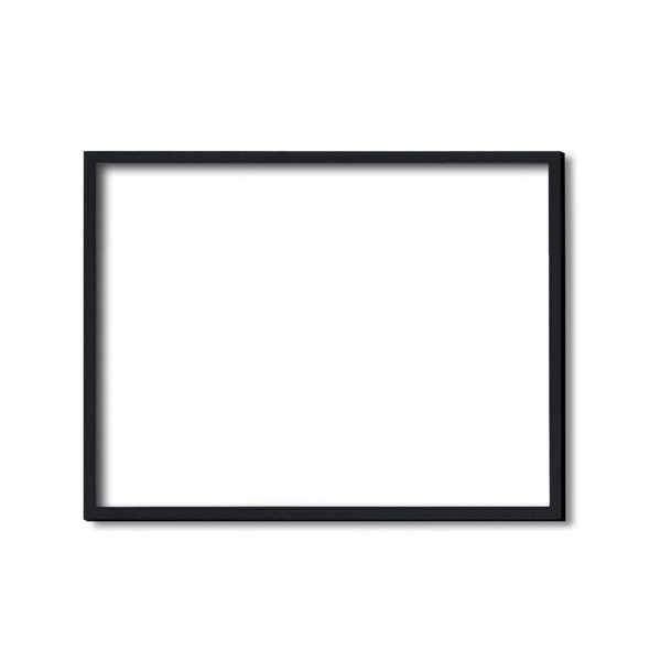 【クーポン配布中】【木製額】色あせを防ぐUVカットアクリル ■デッサン額 三三サイズ（606×455mm）ブラック 壁掛けひも付き 化粧箱入り