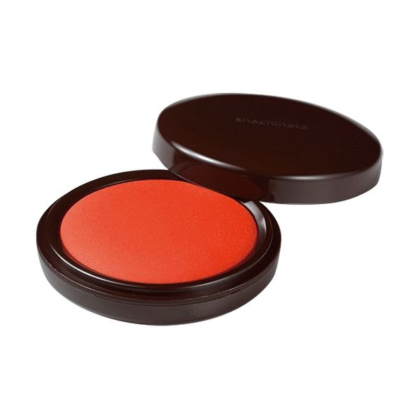 【クーポン配布中&ブラックフライデー対象】(まとめ) シヤチハタ 速乾シヤチハタ朱肉 60号 MQN-60 1個 【×10セット】