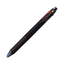 (まとめ)三菱鉛筆 ジェットストリーム4色ボールペン 0.7mm (軸色:透明ブラック) SXE450007T.24 1本【×5セット】(3)
