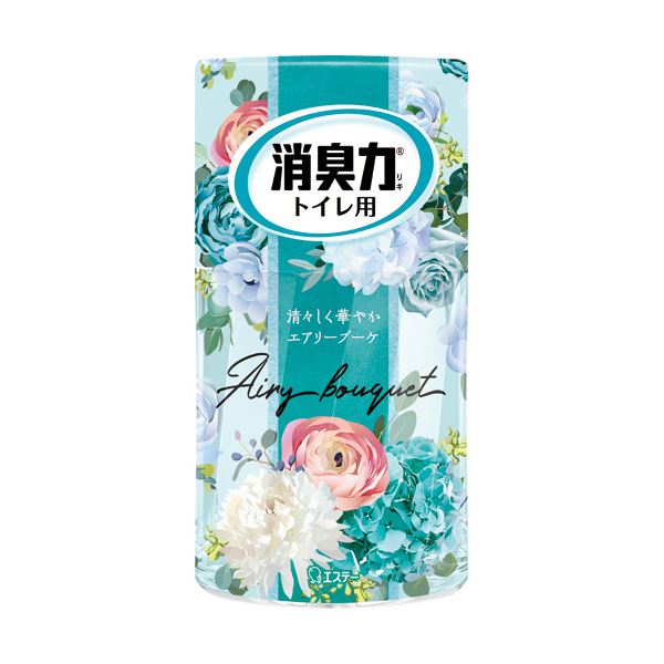 【ポイント20倍】（まとめ）エステー トイレの消臭力 エアリーブーケ 400ml 1個 【×10セット】