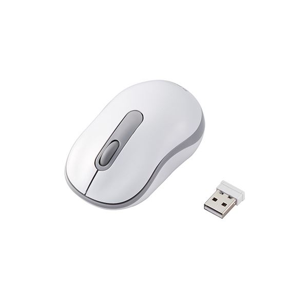 【ポイント20倍】（まとめ） エレコム 無線マウス/光学式/Sサイズ/抗菌/ホワイト M-DY10DRSKWH 【×3セット】