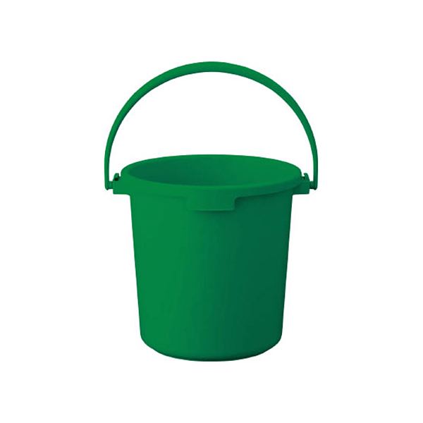 【クーポン配布中】（まとめ）TRUSCO PPカラーバケツ 22L緑 TPPB-22-GN 1個【×5セット】