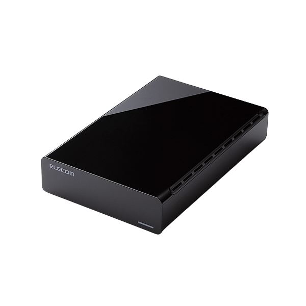 【クーポン配布中】エレコム USB3.0対応外付けハードディスク e：DISK 1TB ブラック ELD-CED010UBK 1台