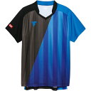 【ポイント20倍】VICTAS(ヴィクタス) VICTAS V‐GS053 ユニセックス ゲームシャツ 31466 BL(ブルー) 2XS