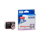 【ポイント20倍】(まとめ) エプソン EPSON インクカートリッジ ビビッドライトマゼンタ ICVLM64 1個 【×10セット】