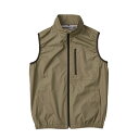 【クーポン配布中&マラソン対象】KU92140 空調服 R ポリエステル製 遮熱 タチエリ ベスト 服のみ カーキグリーン 3L