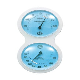 【ポイント20倍】（まとめ）タニタ 温湿度計 ブルーTT-509-BL 1個【×5セット】