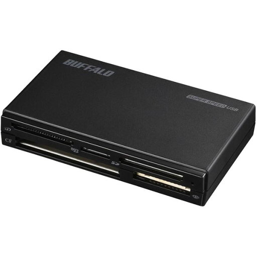 【ポイント20倍】バッファロー(サプライ) USB3.0 マルチカードリーダー ハイエンドモデル ブラック BSCR500U3BK 【ポイント20倍】バッファロー(サプライ) USB3.0 マルチカードリーダー ハイエンドモデル ブラック BSCR500U3BK