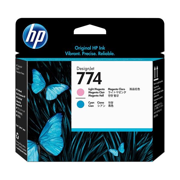 【ポイント20倍】HP 774 プリントヘッドライトマゼンタ/シアン P2V98A 1個