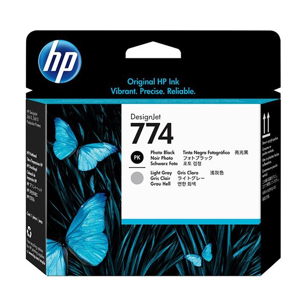 【ポイント20倍】HP 774 プリントヘッドフォトブラック/ライトグレー P2W00A 1個