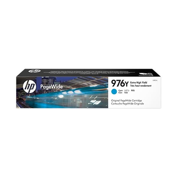 【ポイント20倍】日本HP(ヒューレット・パッカード) HP976Y インクカートリッジ シアン 増量 L0R05A 1個