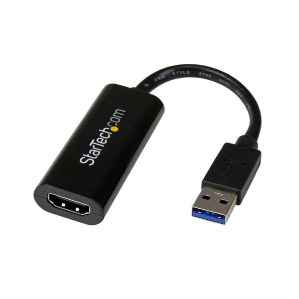 StarTech スリムタイプ USB3.0-HDMI変換アダプタ USB32HDES 1個