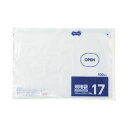 【マラソンでポイント最大47倍】(まとめ)TANOSEE 規格袋 17号0.03×360×500mm 1パック(100枚)【×20セット】