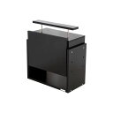 【クーポン配布中&マラソン対象】コレクションケース/収納棚 レギュラー 専用上置き 【ロータイプ 奥行29cm用 ブラック】 幅54.1cm 本体別売 【組立品】【代引不可】