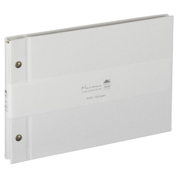 【クーポン配布中】（まとめ） ハルマー フリーアルバム A-HRA5-101-W ホワイト【×3セット】