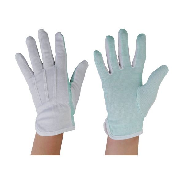 【ポイント20倍】(まとめ) 丸和ケミカル 静電防止 横開き M 2343-5-M 1パック(5双) 【×3セット】