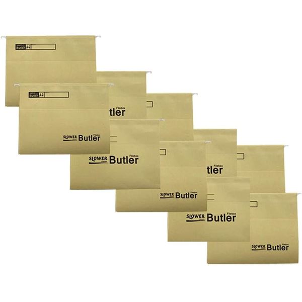 【クーポン配布中&スーパーSALE対象】SLOWER（スロウワー） ファイルホルダー 同色10枚セット Butler（バトラー） サンド 【本体別売】