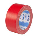 【マラソンでP最大47倍】積水化学 布テープ No.600Vカラー 50mm×25m 赤 N60RV03 1セット(30巻)