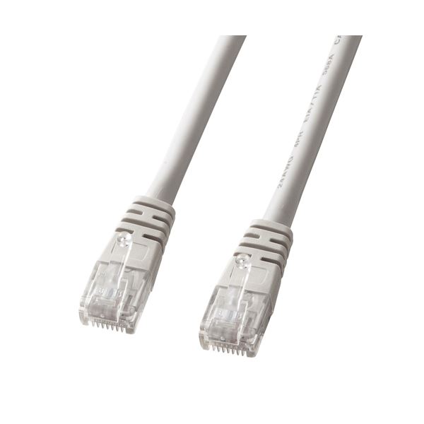 【ポイント20倍】サンワサプライ エンハンスドカテゴリ5より線LANケーブル KB-T5Y-25N