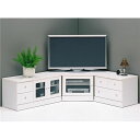 【ポイント20倍】コーナー テレビ台 テレビボード 3点セット 幅90cm ホワイト 日本製 リビング ダイニング ベッドルーム ギフト 完成品