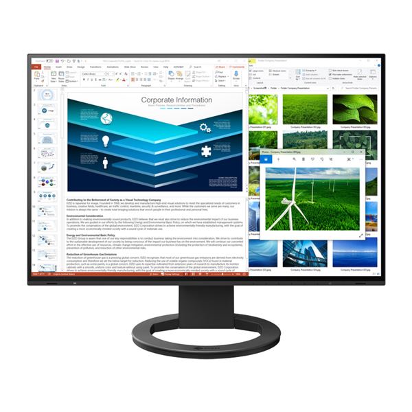 【ポイント20倍】EIZO 液晶ディスプレイ 24.1型/1920×1200/HDMI、DisplayPort、USBType-C/ブラック/スピーカー:あり EV2485-BK