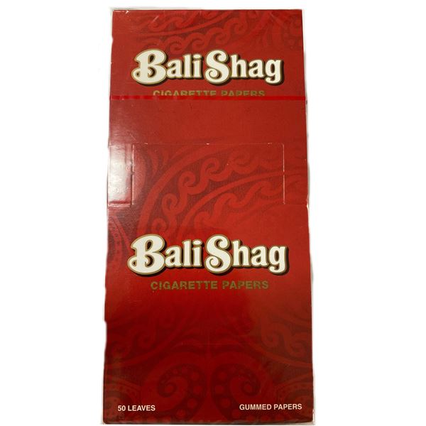 【クーポン配布中&マラソン対象】BALI SHAG（バリ シャグ） シガレットペーパー ミディアムバーニング 50枚入×25冊