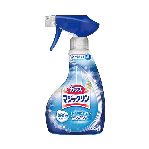 【クーポン配布中】(まとめ) 花王 ガラスマジックリン スプレー 本体 400ml 1本 【×30セット】