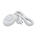 【クーポン配布中】(まとめ) ELPA フットスイッチ 2mWFS-200B(W) 1個 【×5セット】