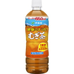 【クーポン配布中】【ケース販売】伊藤園 健康ミネラルむぎ茶 650ml 【×48本セット】【代引不可】