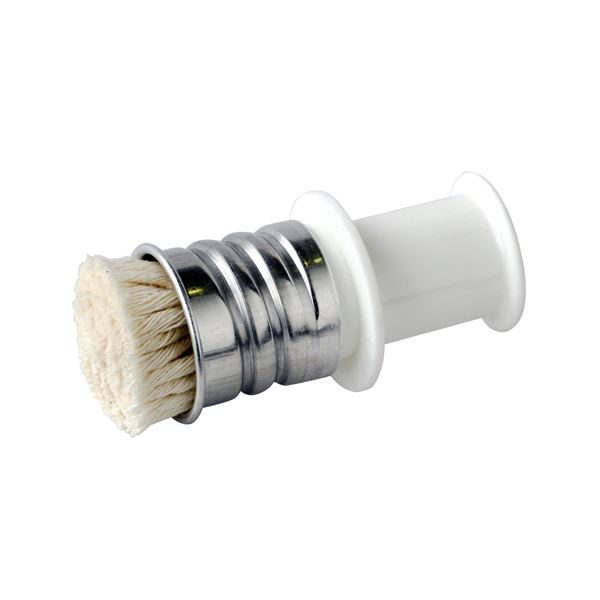 【ポイント20倍】Kitchenex 油引き棒/刷毛 【ホワイト 約直径4×高さ8cm】 オイル差し キッチン 鉄板焼き たこ焼き 【120個セット】 レック