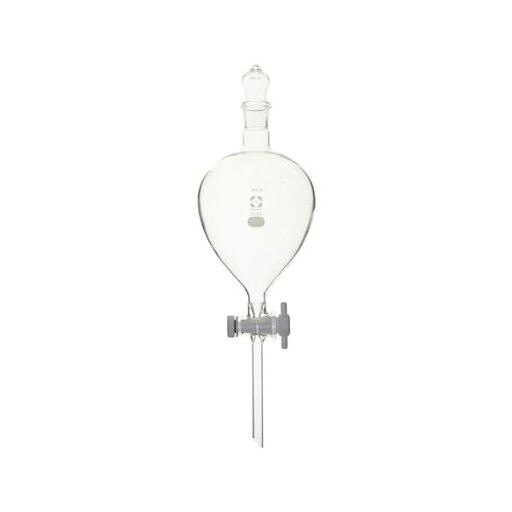 【ポイント20倍】分液ロート PTFEコック付 2L 【031230-2000】 【ポイント20倍】分液ロート PTFEコック付 2L 【031230-2000】