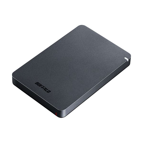 【クーポン配布中】バッファロー MiniStationUSB3.1（Gen1）対応 耐衝撃ポータブルHDD 1TB ブラック HD-PGF1.0U3-BKA 1台