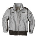 【マラソンでP最大47倍】KU92110 空調服 R ポリエステル製 遮熱フルハーネス仕様 服のみ シルバー L