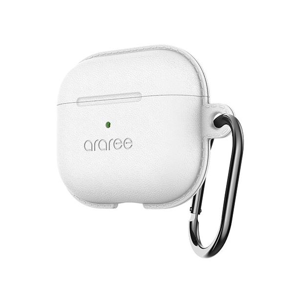 【クーポン配布中&マラソン対象】araree ソフトケース for AirPods (第3世代) POPS ホワイト AR22186AP3WH 1