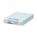 【クーポン配布中】(まとめ) 長門屋商店 Color Paper A4厚口 水 ナ-3360 1冊(500枚) 【×5セット】