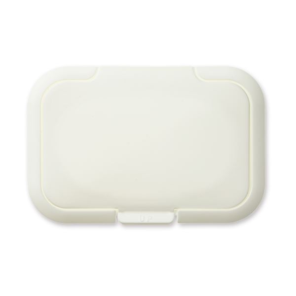 【ポイント20倍】（まとめ）ビタットジャパンウェットシート取り出し口用フタ Bitatto（ビタット）ホワイト 1個【×20セット】