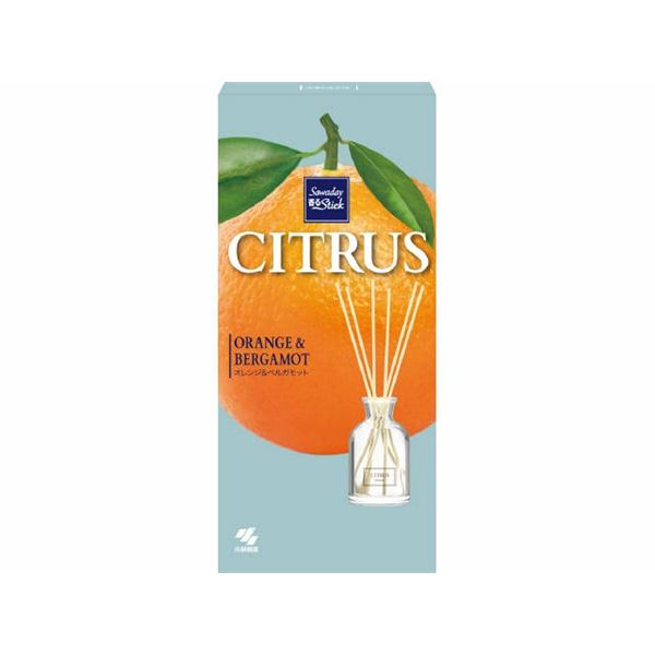 【大感謝祭でP最大46.5倍】小林製薬 SAWADAY香るStick（サワデー香るスティック）シトラス オレンジ＆ベルガモット 【×3セット】