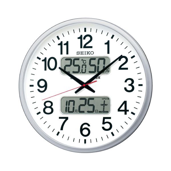 セイコー 電波掛時計 ホワイト KX237S(3)