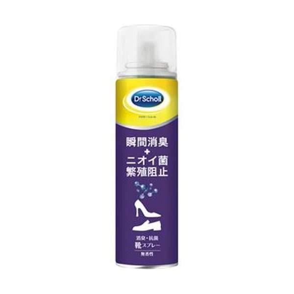 【ポイント20倍】（まとめ）ドクター・ショール 消臭・抗菌靴スプレー 無香性 150ml 1本【×10セット】