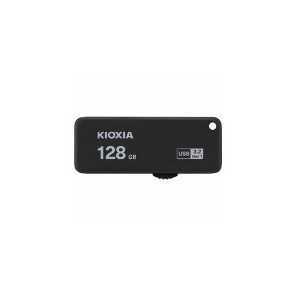 【ポイント20倍】KIOXIA USBフラッシュメモリ Trans Memory U365 128GB ブラック KUS-3A128GK