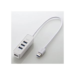 ■商品内容【ご注意事項】・この商品は下記内容×5セットでお届けします。●USB3.0対応のパソコン・機器であれば、大量のデータも高速に転送可能。●USB2.0インターフェース接続時は、USB2.0互換で動作、USB1.1インターフェース接続時はUSB1.1互換で動作。●ACアダプター不要のバスパワー専用タイプ。■商品スペック色：ホワイトバスパワー：対応ポート数：4ポートインターフェース規格：USB3.0(USB2.0インターフェース接続時は、USB2.0互換で動作、USB1.1インターフェース接続時はUSB1.1互換で動作)最大転送速度：USB3.0スーパースピード/5Gbps(理論値)、USB2.0ハイスピード/480Mbps(理論値)、USB1.1フルスピード12Mbps(理論値)コネクタ：パソコン側(アップストリームポート):USBA(オス)、USB機器側(ダウンストリームポート):USB A(メス)x4対応OS：Windows8.1、8、7(SP1)、Vista(SP2)、XP(SP3)、Mac OS X 10.6〜10.6.8、OS X10.7〜10.7.5、10.8〜10.8.3寸法：W約112×D約32×H約22mm質量：約90gその他仕様：●供給可能電流:USB3.0接続時:4ポート合計720mA以内(各ポート180mA未満)、USB2.0接続時:4ポート合計400mA以内(各ポート100mA未満)●動作環境:温度5〜40℃、湿度30〜80%(結露なきこと)●保証期間:6カ月備考：※サイズは、ケーブルを除く【キャンセル・返品について】商品注文後のキャンセル、返品はお断りさせて頂いております。予めご了承下さい。■送料・配送についての注意事項●本商品の出荷目安は【5 - 11営業日　※土日・祝除く】となります。●お取り寄せ商品のため、稀にご注文入れ違い等により欠品・遅延となる場合がございます。●本商品は仕入元より配送となるため、沖縄・離島への配送はできません。[ U3H-T405BWH ]ネットワーク機器＞有線LAN＞スイッチングハブ＞＞