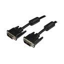 【スーパーセール割引商品】(まとめ) StarTechDVI-Dシングルリンクケーブル 2m DVI-D(オス)-DVI-D(オス) 1920×1200 ブラック DVIDSMM2M1本 【×10セット】(2)