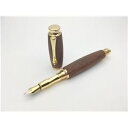 【ポイント20倍】銘木材 万年筆/文房具 【胡桃 ウォルナット】 日本製 中太字 文具 オフィス用品 ステーショナリー(3)