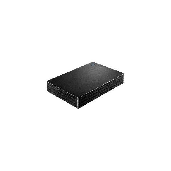 【クーポン配布中】IOデータ 外付けHDD カクうす Lite ブラック ポータブル型 2TB HDPH-UT2DKR