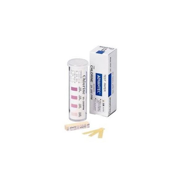 【ポイント20倍】クロール試験紙 25〜200ppm (300枚)