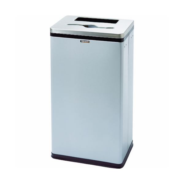 【クーポン配布中】TRUSCOペーパーホルダー一体型ゴミ箱 329×240×600mm シルバー TPDH-31 1個