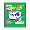 【ポイント20倍】(まとめ) 白十字 サルバ やわ楽パンツ うす型 S-M 1パック(26枚) 【×5セット】