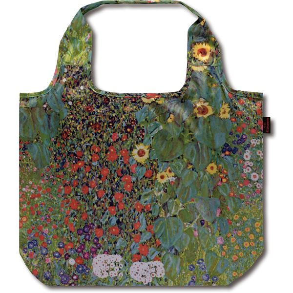 【マラソンでP最大47倍】名画 クーラーエコバッグ 〜ミュージアムアートコレクション〜 クリムト 「サンフラワー」