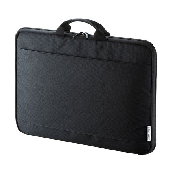 【ブラックフライデーでP最大47倍】(まとめ) サンワサプライ取っ手付きPCインナーケース 15.6型ワイド対応 ブラック IN-GH15BK 1個 【×10セ...