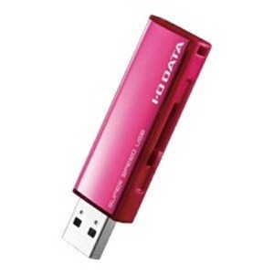 【ポイント20倍】IOデータ USBメモリ ビビットピンク 16GB USB3.1 USB TypeA スライド式 U3-AL16GR/VP